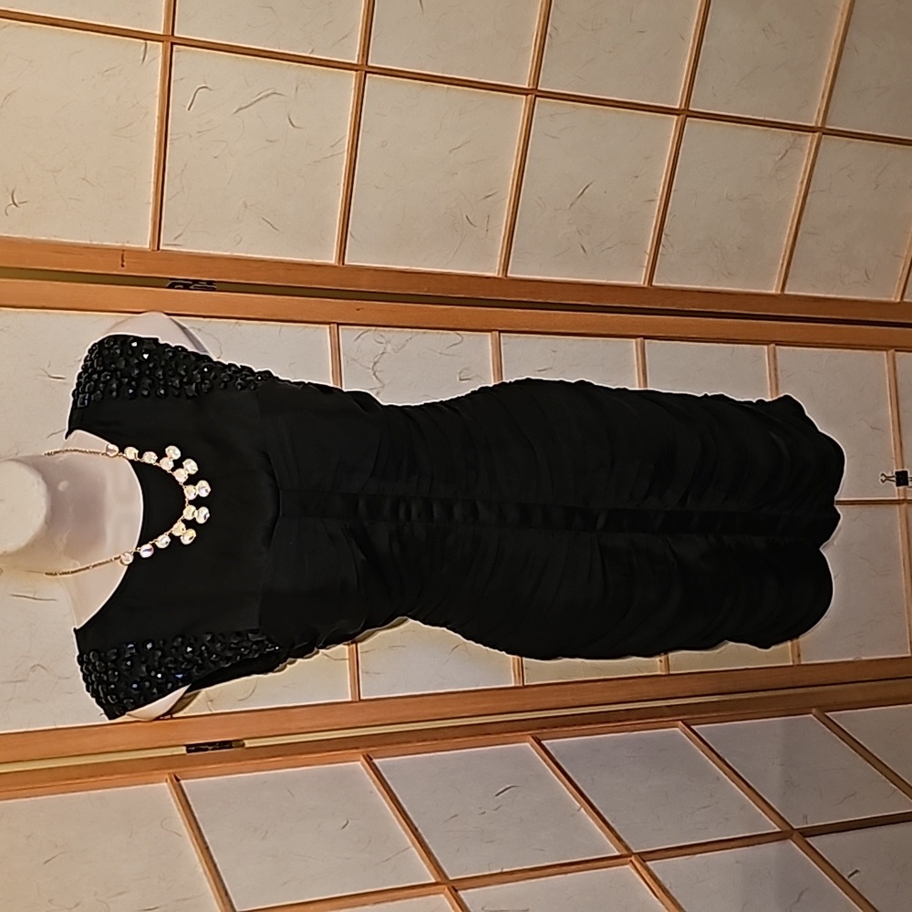 Women Black Bedo Femme Casual Dress in a Size XS